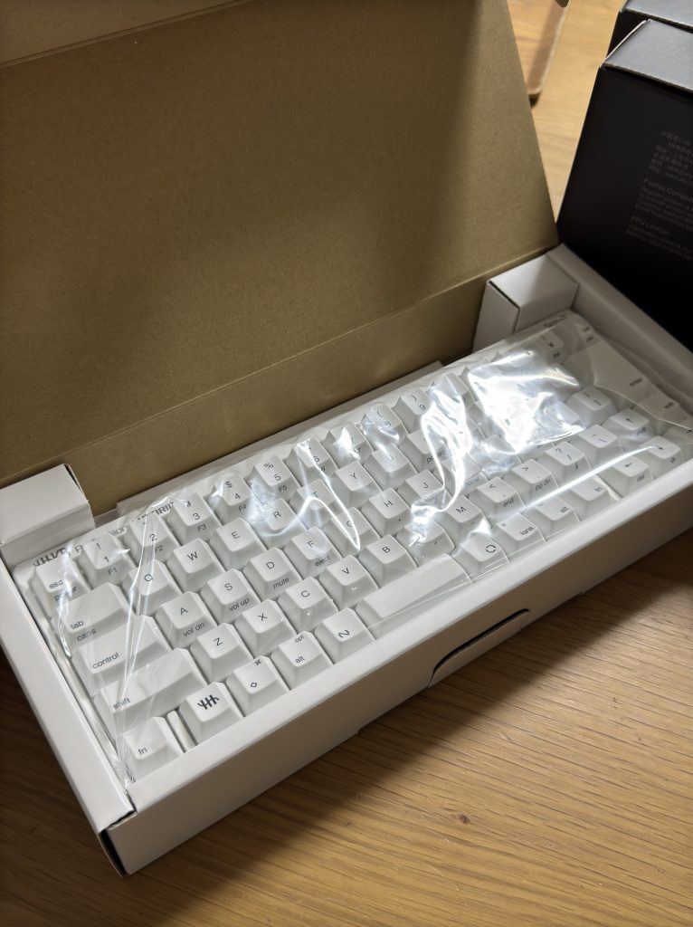 HHKB雪を開けた瞬間